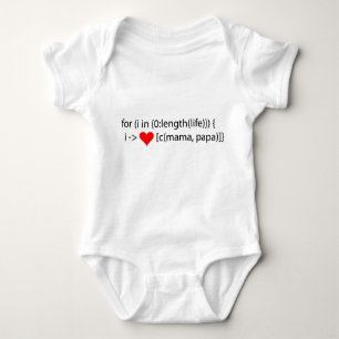 For the future R programmers of the world Baby Bodysuit