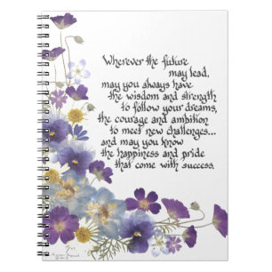 For the graduate notebook