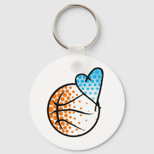 for the heart of.. BASKETBALL Key Ring