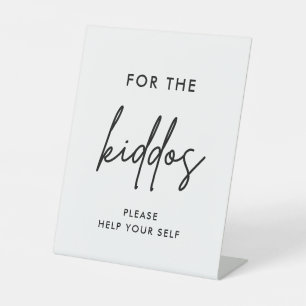 For The Kiddos Wedding Kids Activities Table Sign