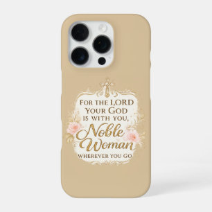For the Lord Your God Is With You Wherever You Go iPhone 16 Pro Case