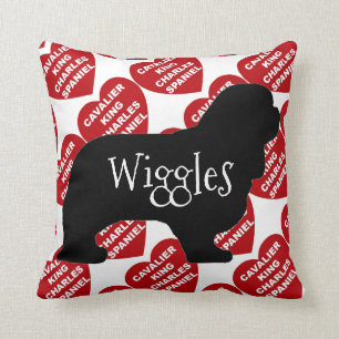For the Love of a Cavalier King Charles Spaniel Cushion