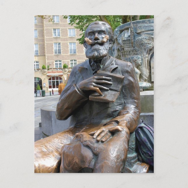 For the Love of a Good Book - Brussels, Belgium Postcard (Front)