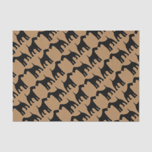 For The Love of Airedale Terrier Dogs Tissue Paper