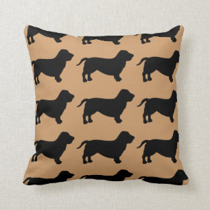 For the Love of Basset Hounds Cushion