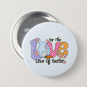 For The Love of Easter 7.5 Cm Round Badge