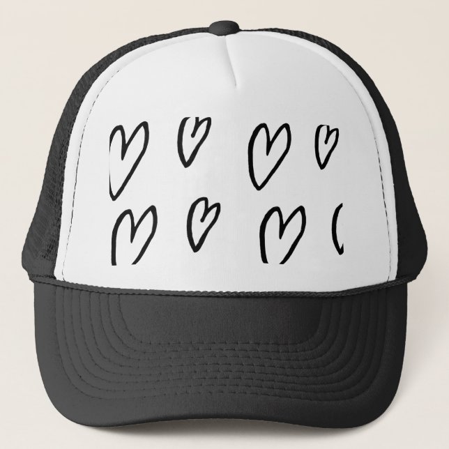 For the love of racing trucker hat  (Front)