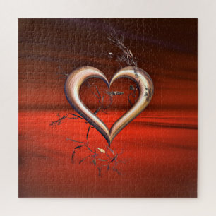 For the Love of Red Jigsaw Puzzle