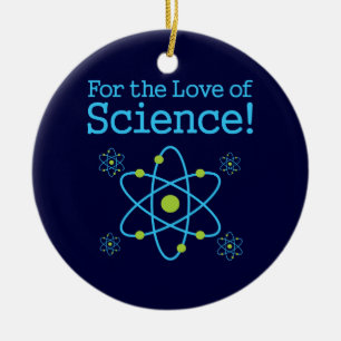 For The Love Of Science Atom Ceramic Tree Decoration