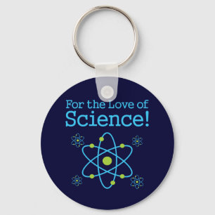 For The Love Of Science Atom Key Ring