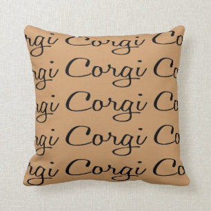 For the Love of the Corgi Dogs Cushion