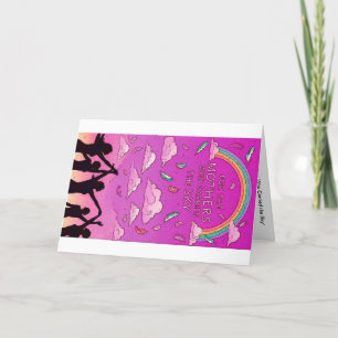 For the mothers who carried the sky thank you card