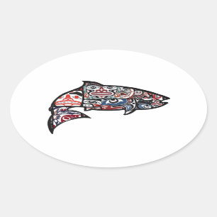 FOR THE MOVEMENT OVAL STICKER