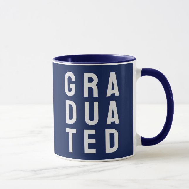 For the Newly Graduated. A Graduate Coffee Mug (Right)