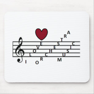 For the orchistra music lover mouse pad