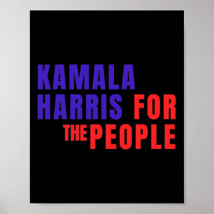 For The People Tee Kamala Harris Poster