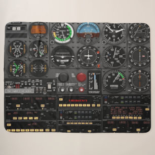 For the Pilot who has everything Sherpa Blanket