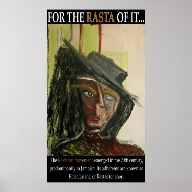 FOR THE RASTA OF IT POSTER (Front)
