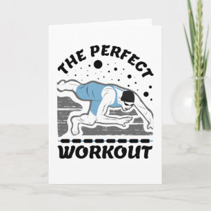 For The Swimmer - The Perfect Workout Swim Card