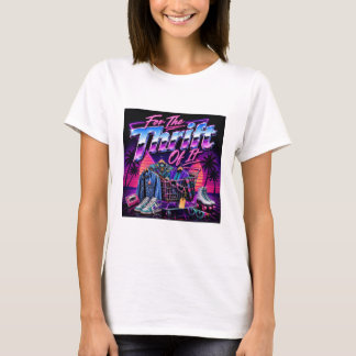 For the Thrift of It Retro Thrift Shopping Graphic T-Shirt