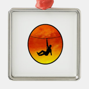 FOR THE THRILL METAL ORNAMENT