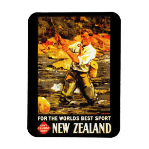 For The World's Best Sport ~ New Zealand Magnet