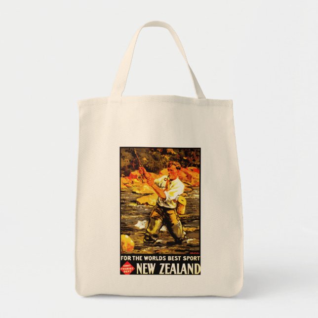 For The World's Best Sport ~ New Zealand Tote Bag (Front)