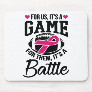 For Them Breast Cancer Awareness Mouse Pad