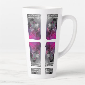 For those who fall in love where the light dares.. latte mug