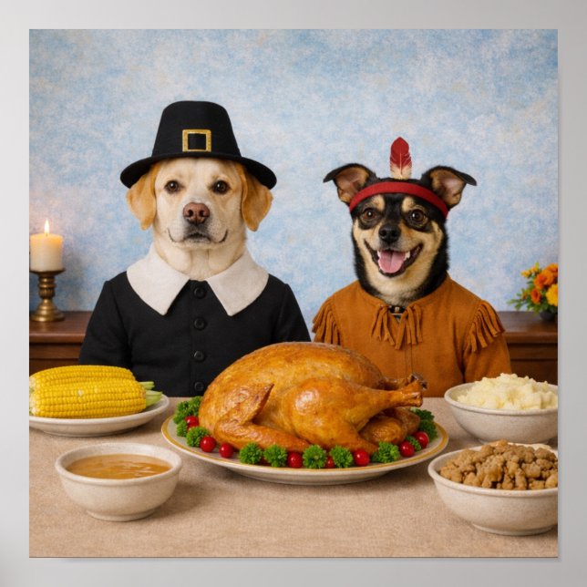 "For Thy Bounty, We Give Thanks" Poster (Front)