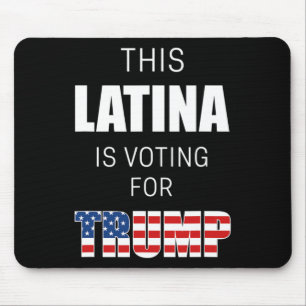 For Trump 2020 Election President Hispanic Women Mouse Pad