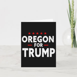 For Trump 2024 47th President Of The United States Card