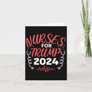 For Trump 2024 Election  Card