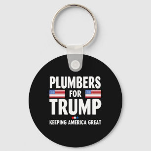For Trump 2024 Keeping America Great Us Flag  Key Ring