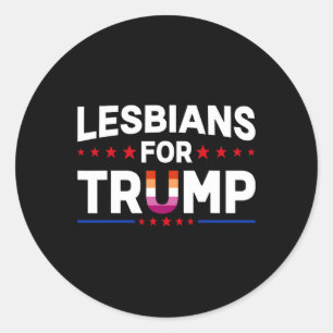 For Trump 2024 Re Election President Vote Item Mem Classic Round Sticker