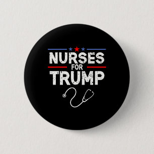 For Trump 2024 Tee Cute Pro Trump Usa Election 202 6 Cm Round Badge
