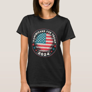For Trump 2024 Usa Flag  T-Shirt