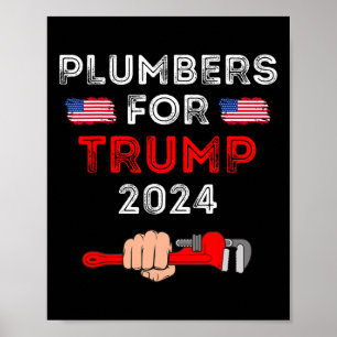 For Trump 2024 Vote For Presidential Election Poster