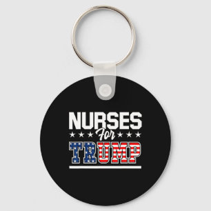 For Trump America President 2020 Duty Scrubs  Key Ring