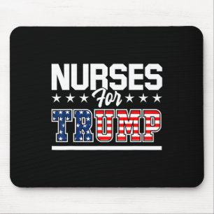 For Trump America President 2020 Duty Scrubs Mouse Pad