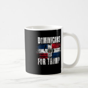 For Trump American Dominican Republic Patriotic Coffee Mug
