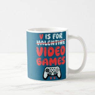 For Video Games Funny Gamer Artwork Coffee Mug