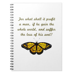For What Shall It Profit A Man Notebook