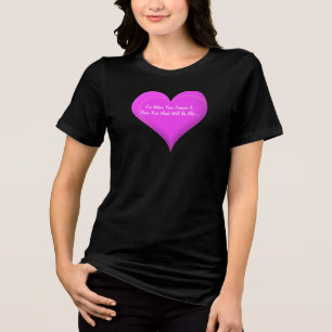 For Where Your Treasure Is, Tri-Blend Shirt