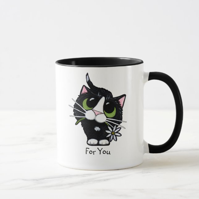 For You - Cat Mug (Right)