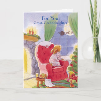 For You, Great-Granddaughter Holiday Card