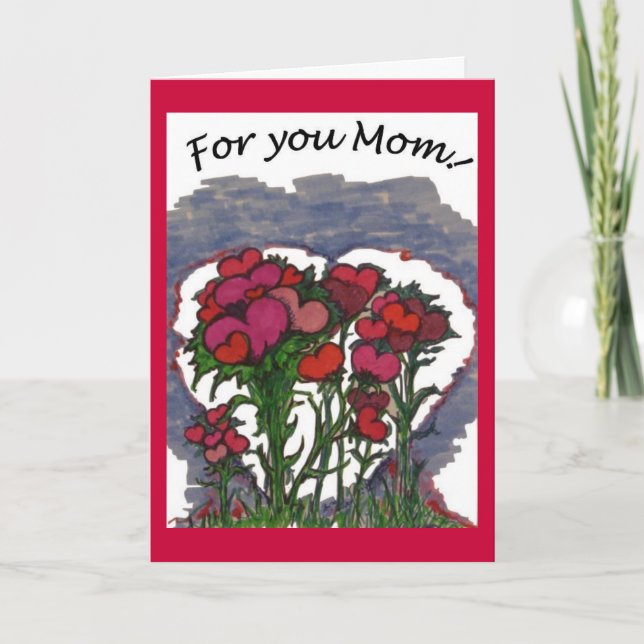For You Mum Mother's Day Card (Front)