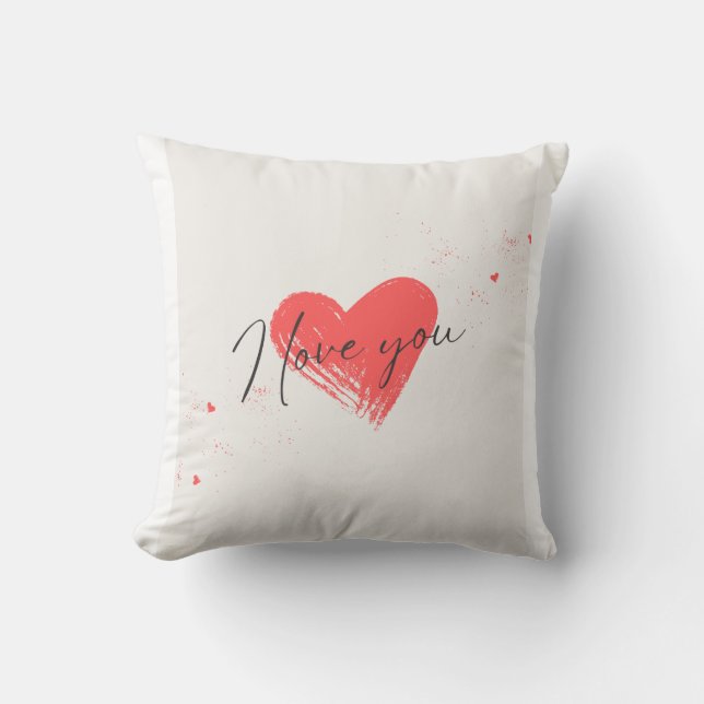 For you my only love cushion (Front)