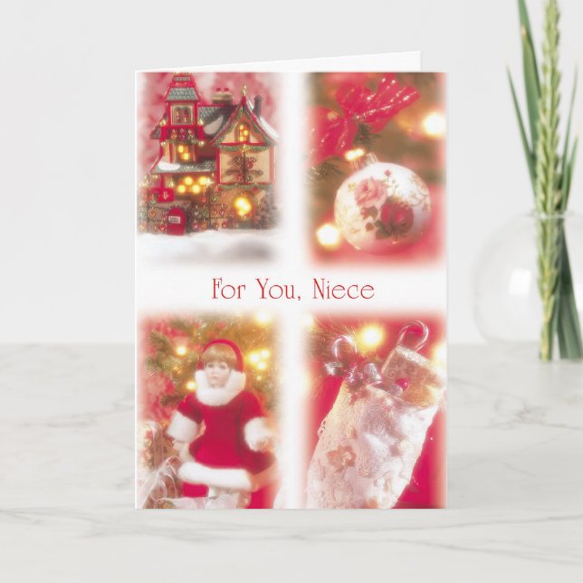 For You, Niece Holiday Card (Front)