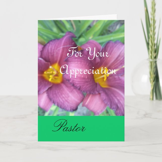 For Your Appreciation Thank You Card (Front)